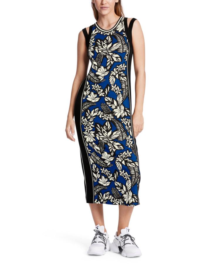 Marc Cain - All Over Front Print Maxi Dress