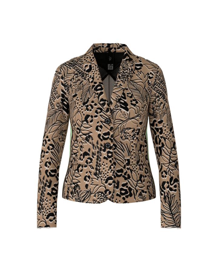 Marc Cain - Animal Crossing Print Scuba Blazer