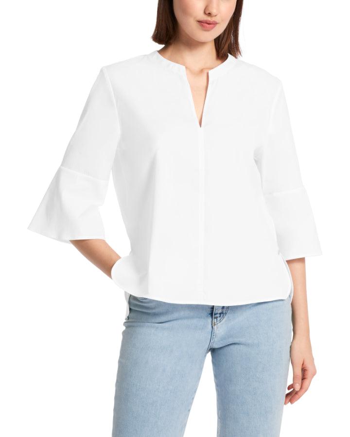 Marc Cain - Blouse With Flounce Sleeves