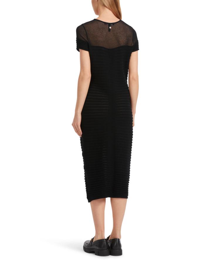 Marc Cain - Figure Hugging Sheer Knit Dress