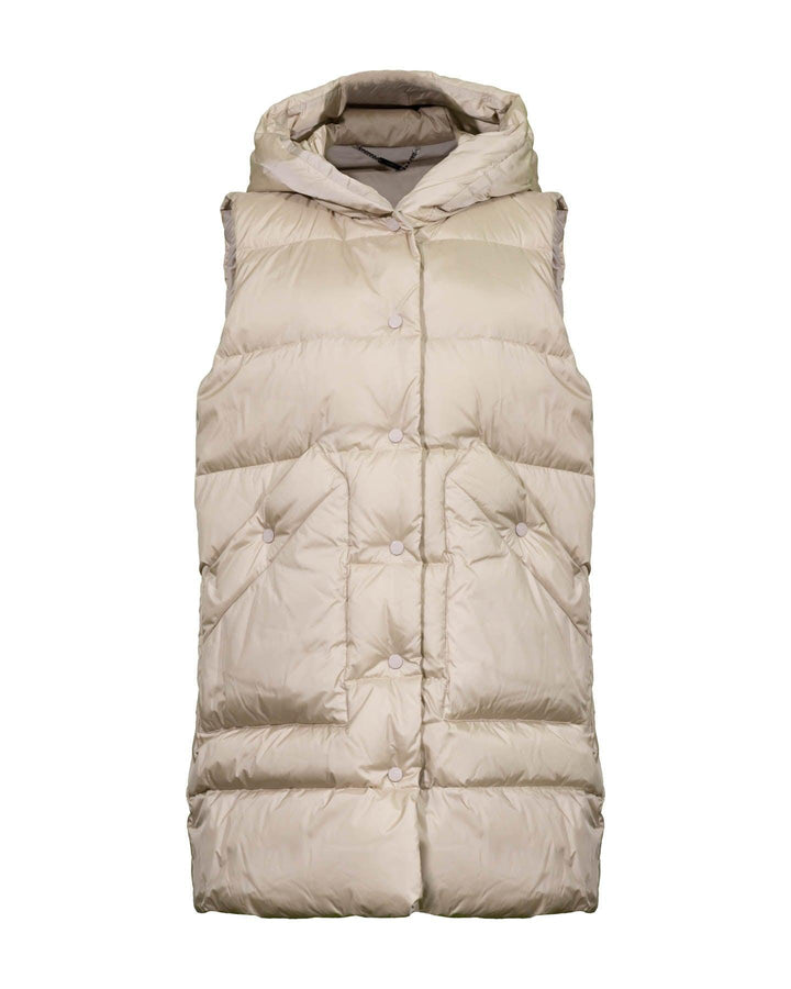 Marc Cain - Long Hooded Down Vest