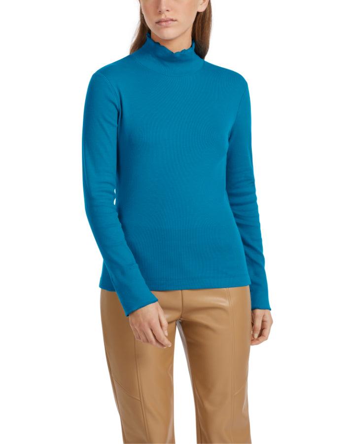 Marc Cain - Long Sleeve Mock Neck Pullover