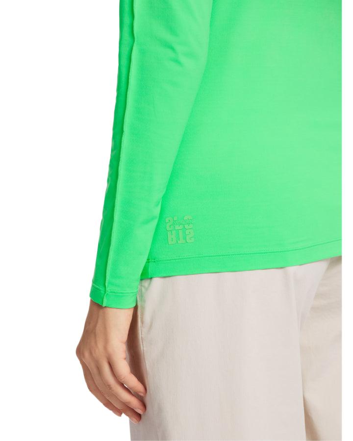 Marc Cain - Long Sleeve Stand Collar Top