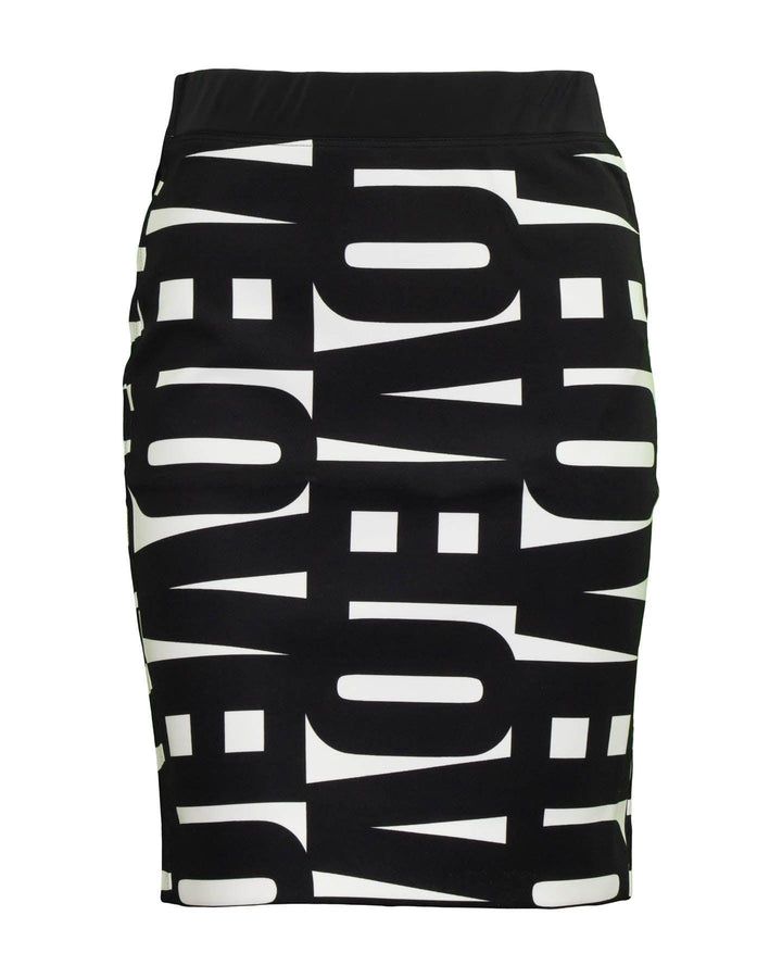 Marc Cain - LOVE Lettering Pencil Skirt