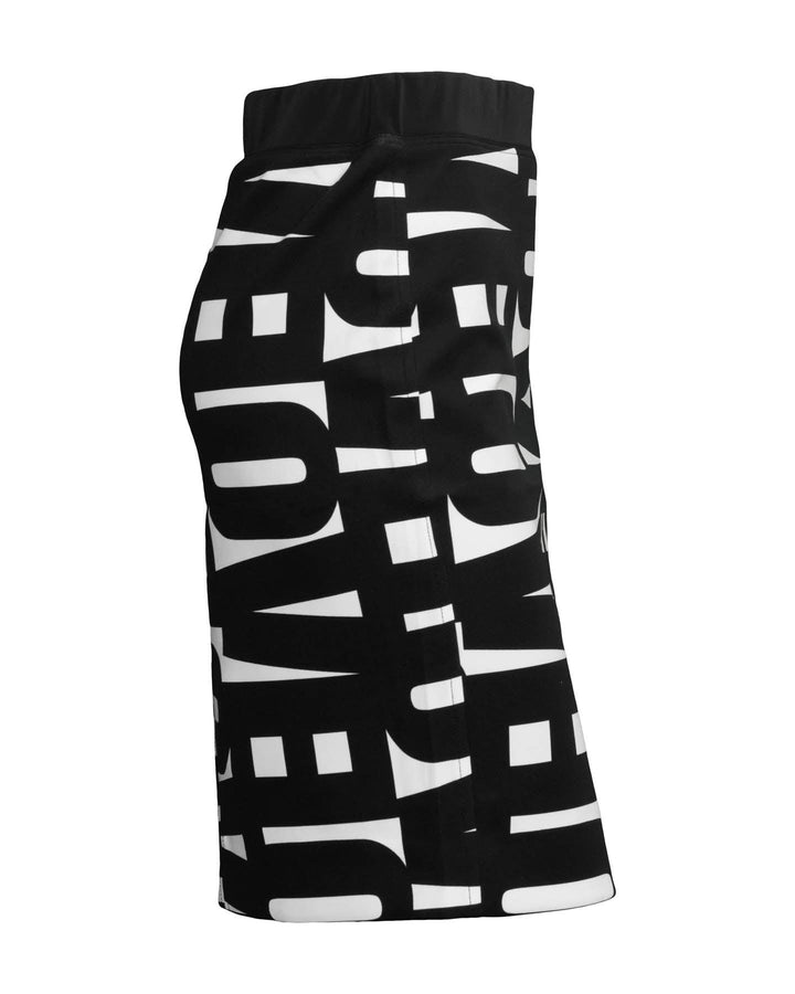 Marc Cain - LOVE Lettering Pencil Skirt