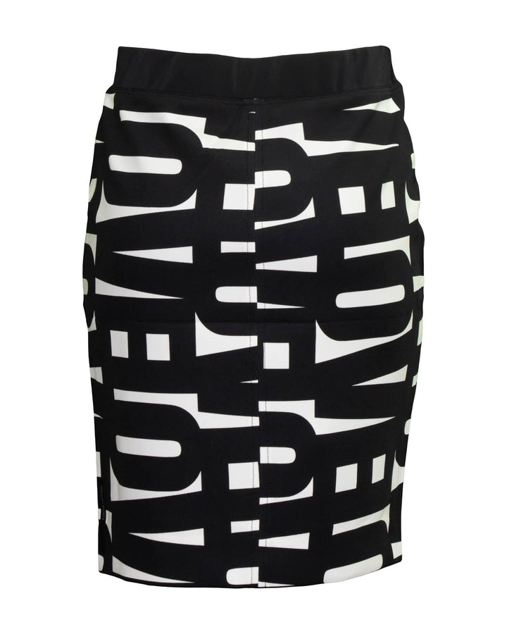 Marc Cain - LOVE Lettering Pencil Skirt