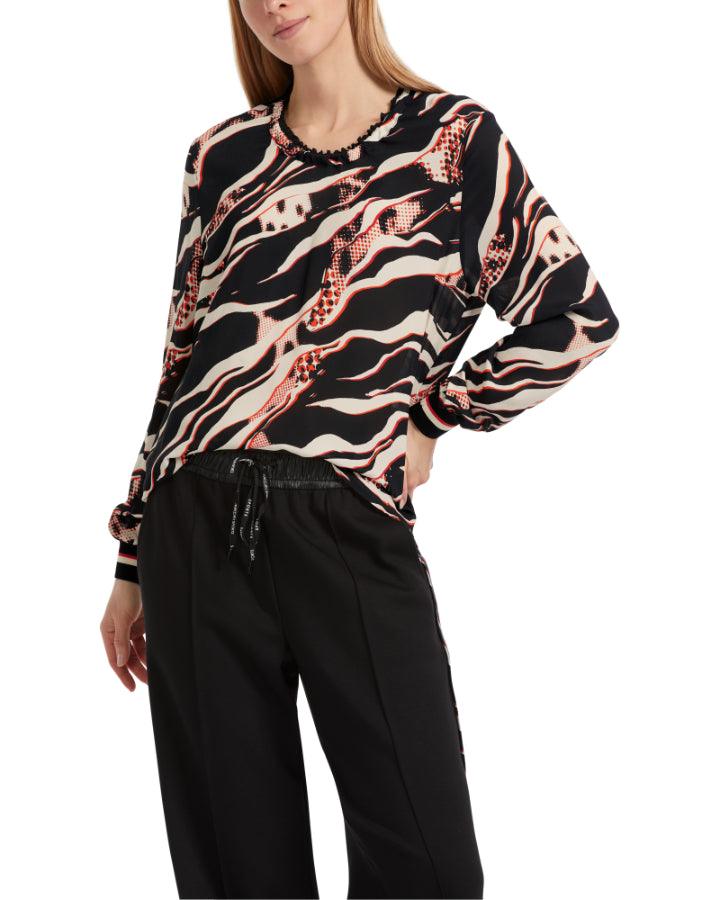 Marc Cain - Mix Print Pullover