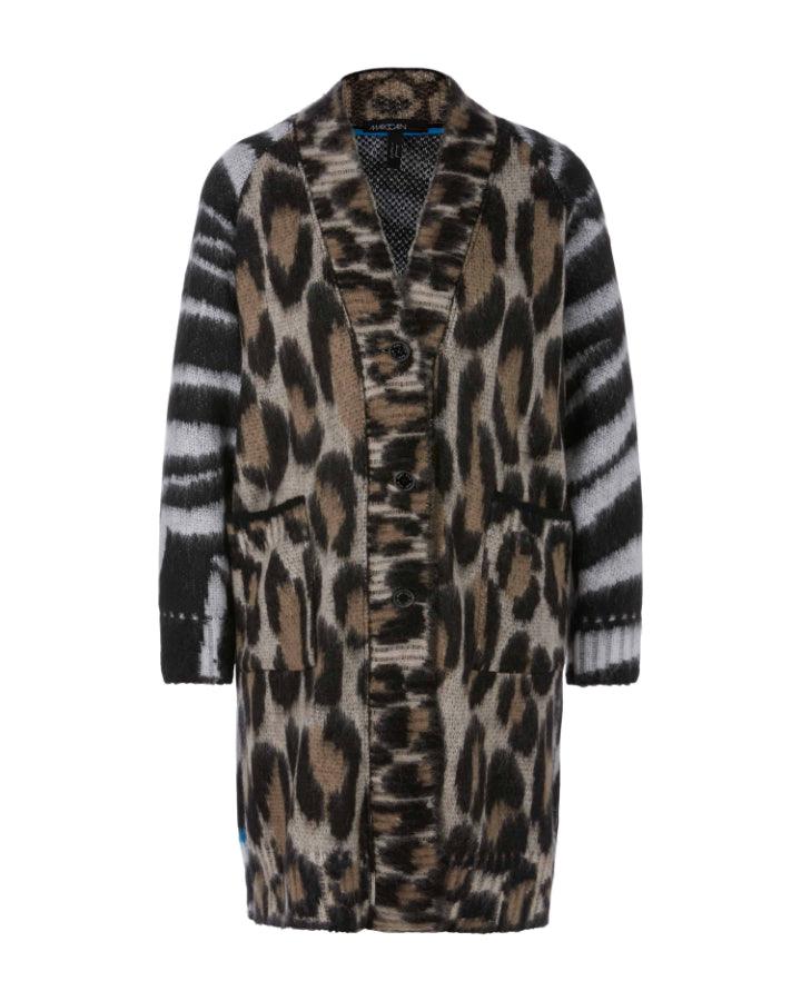 Marc Cain - Mixed Animal Print Coatigan