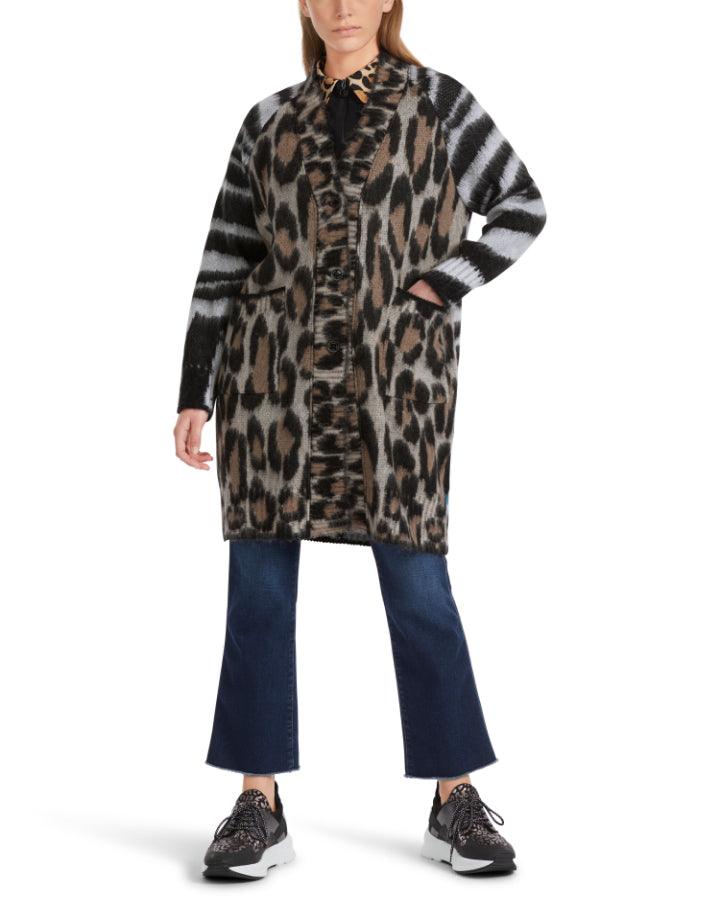 Marc Cain - Mixed Animal Print Coatigan