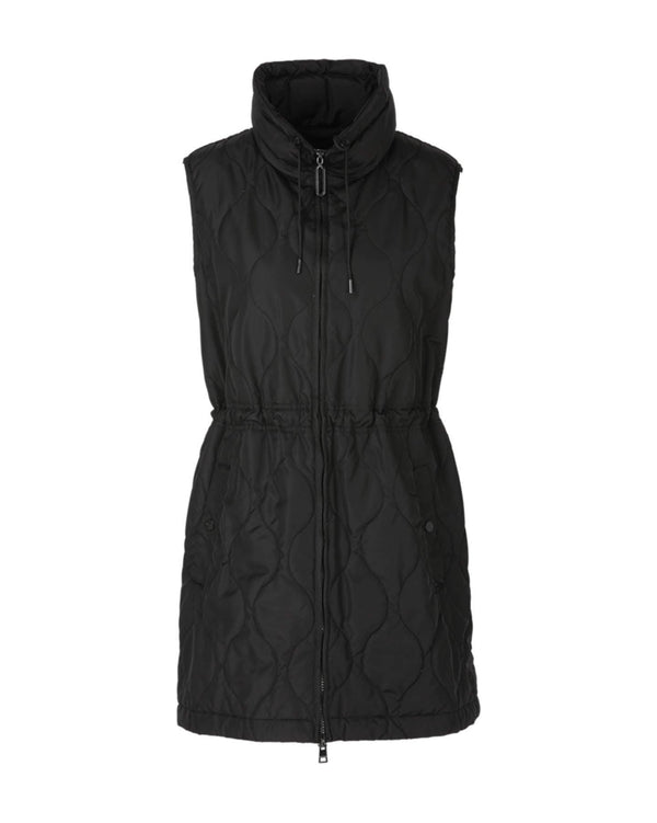 Marc Cain - Quilted Long Zip Vest