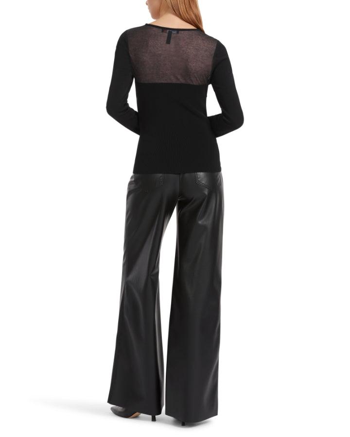 Marc Cain - Sheer Yoke Sweater