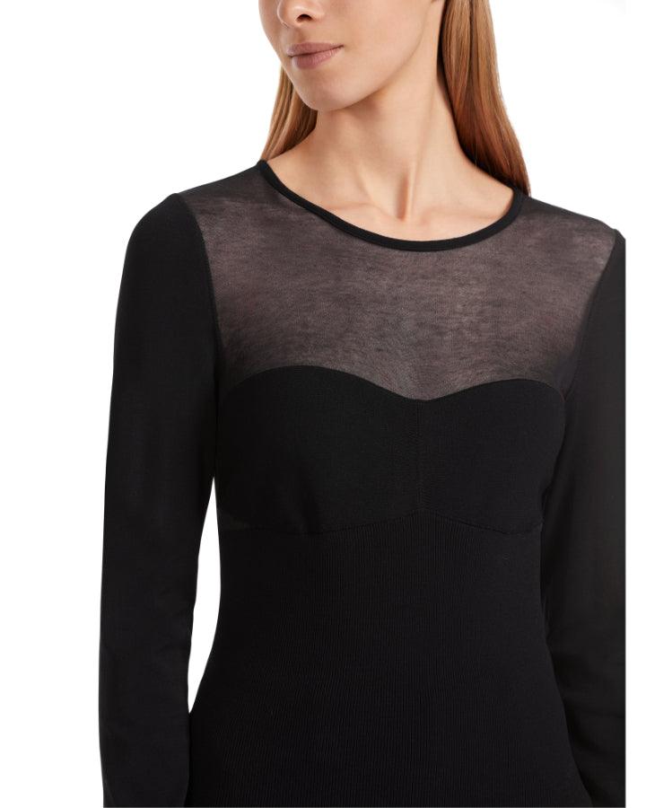 Marc Cain - Sheer Yoke Sweater