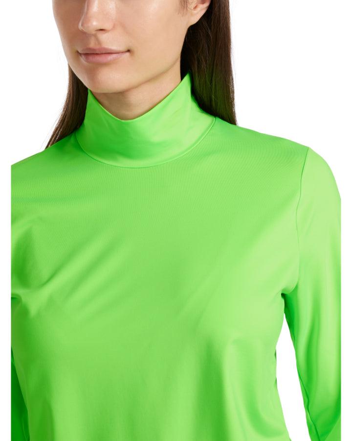 Marc Cain - Shocking Green Turtleneck