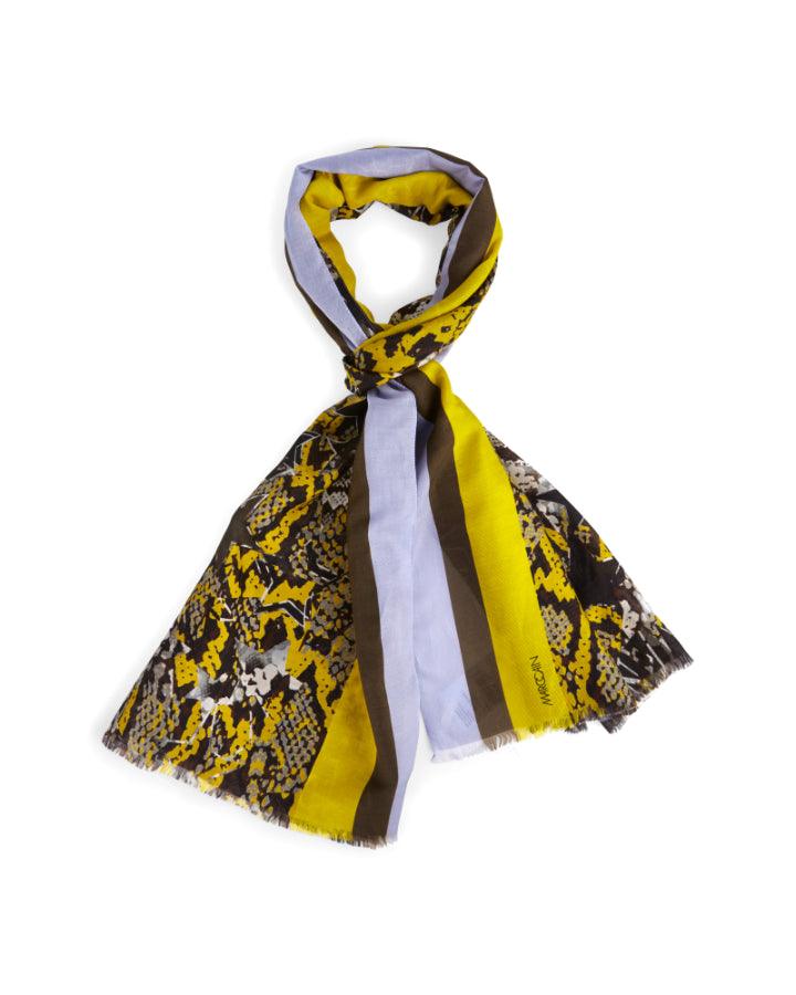 Marc Cain - Snakeskin Print Scarf