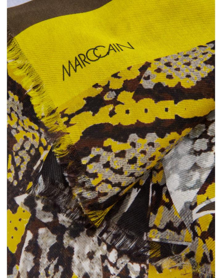 Marc Cain - Snakeskin Print Scarf