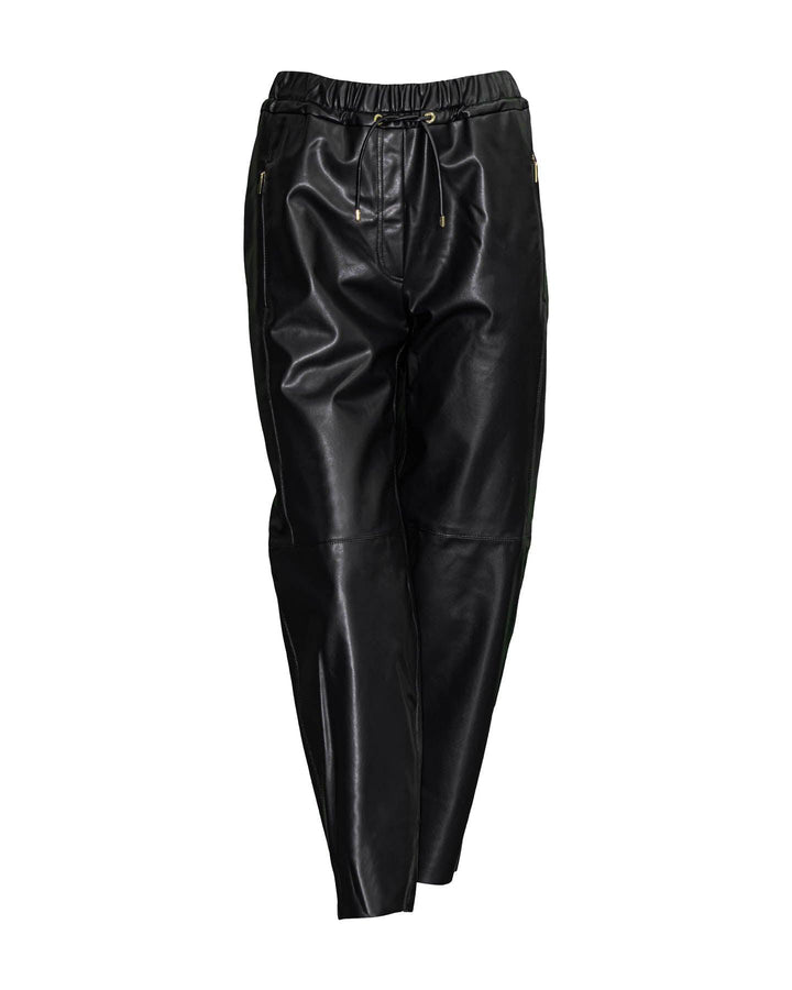 Marc Cain - Vegan Leather Pull On Pants