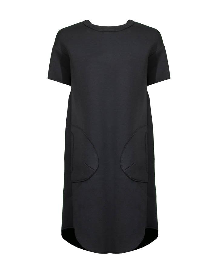 Cotton shirt outlet dress with pockets