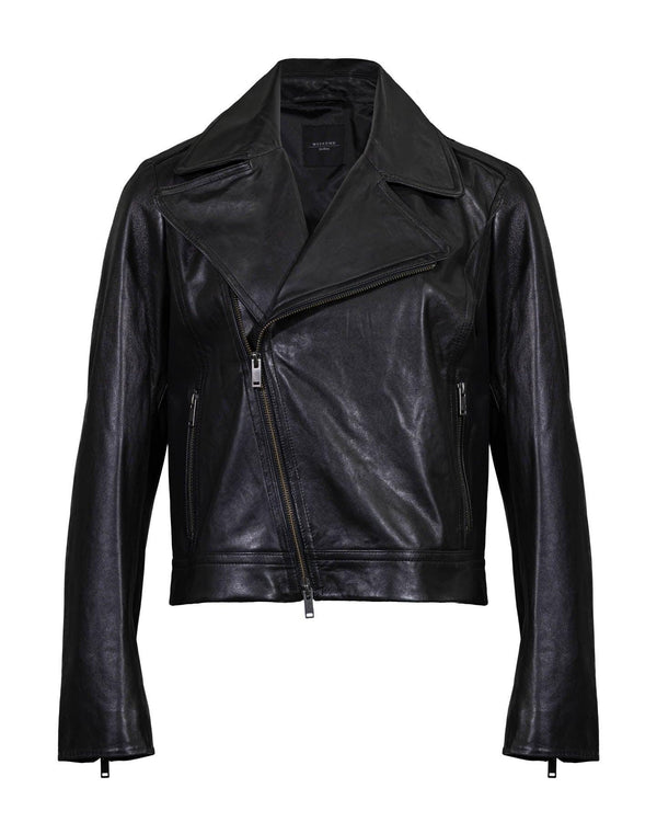 Max Mara Weekend - Mania Leather Moto Jacket