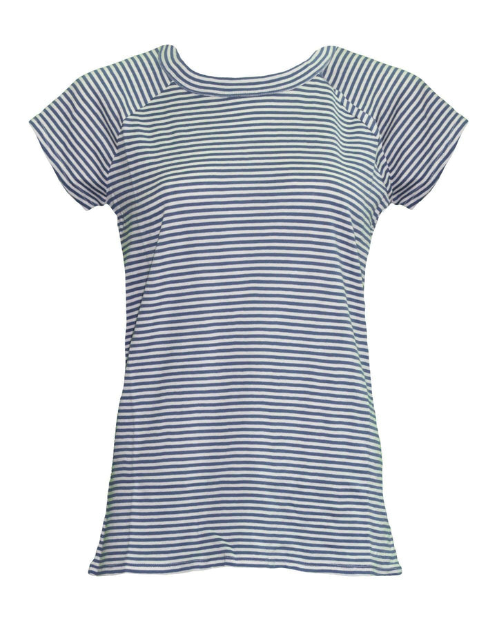 Nili Lotan - Striped Baseball T-Shirt