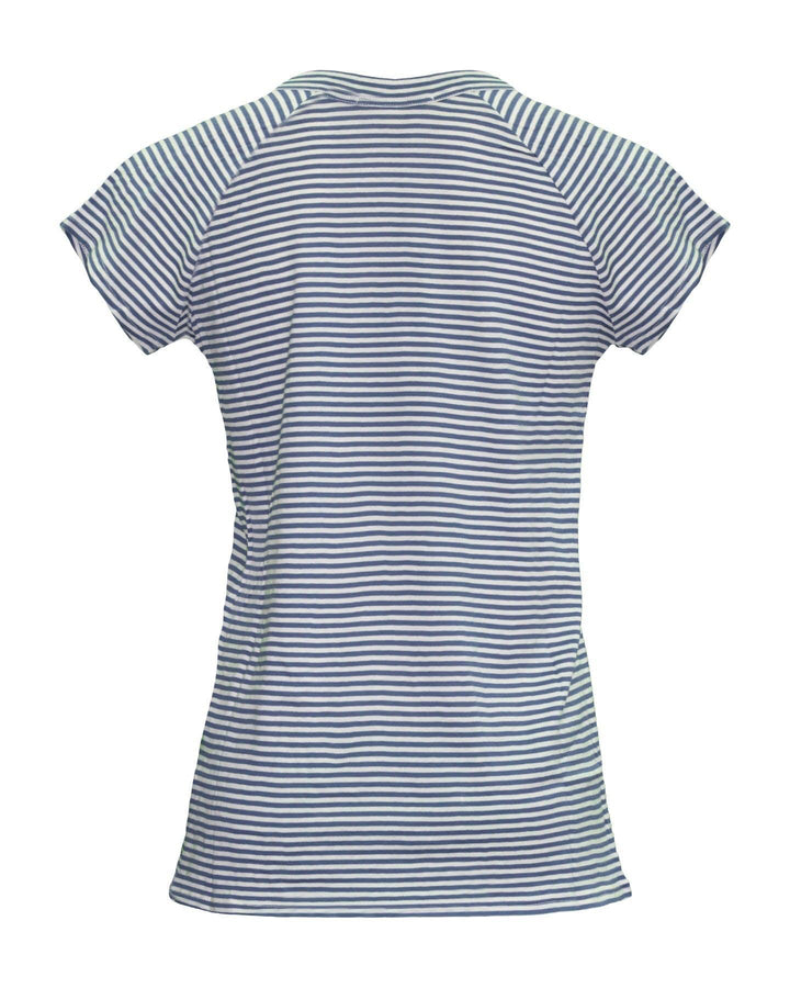 Nili Lotan - Striped Baseball T-Shirt