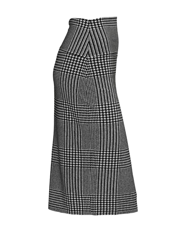 Norma Kamali - Glenn Plaid Straight Skirt