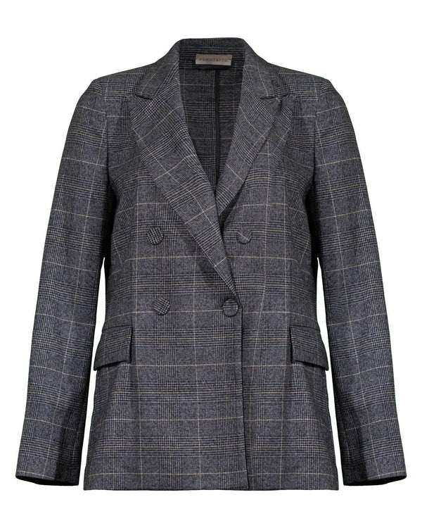 Purotatto - Prince of Wales Plaid Blazer