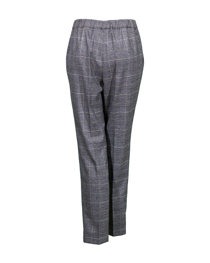 Purotatto - Prince of Wales Plaid Drawstring Pant