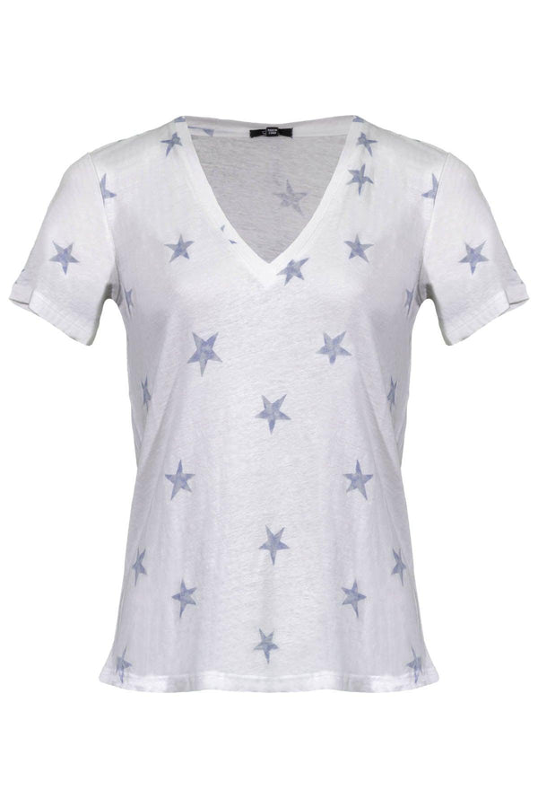 Rails - Cara V-Neck Celestial Stars Shirt