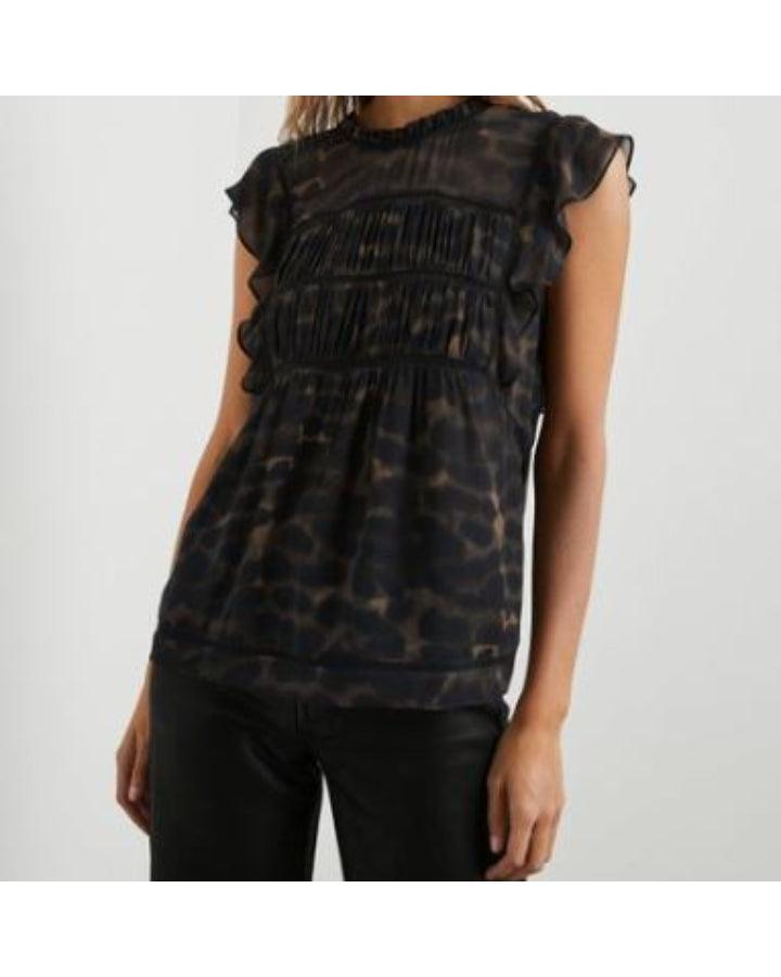 Rails - Filomena Umber Leopard Top