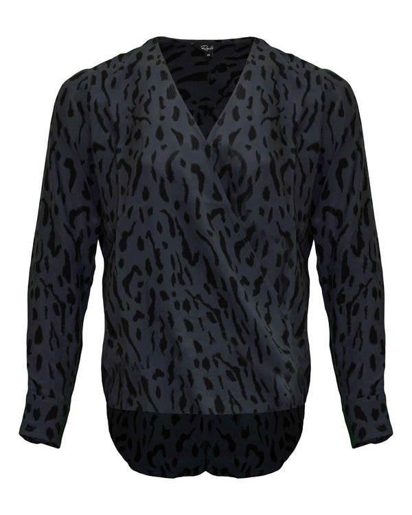 Rails - Hillary Ash Cheetah Blouse