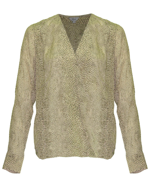 Rails - Hillary Snakeskin Print Top