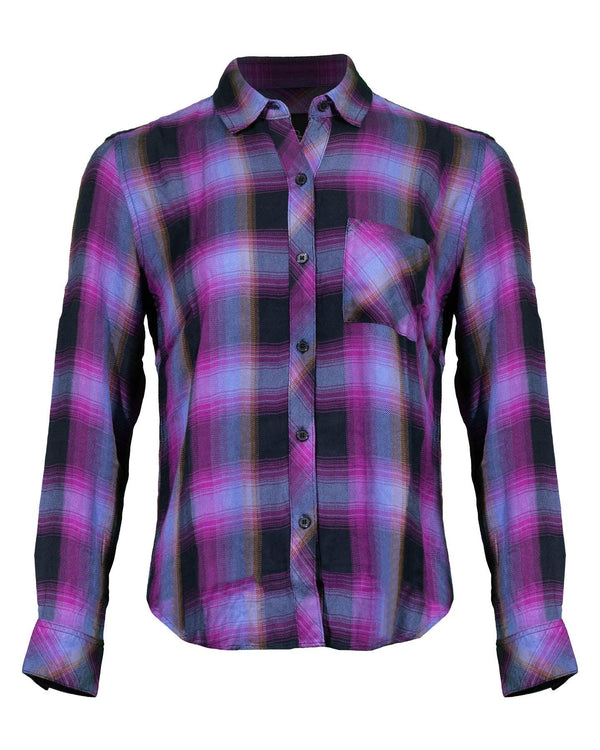 Rails - Hunter Magenta Sky Shirt