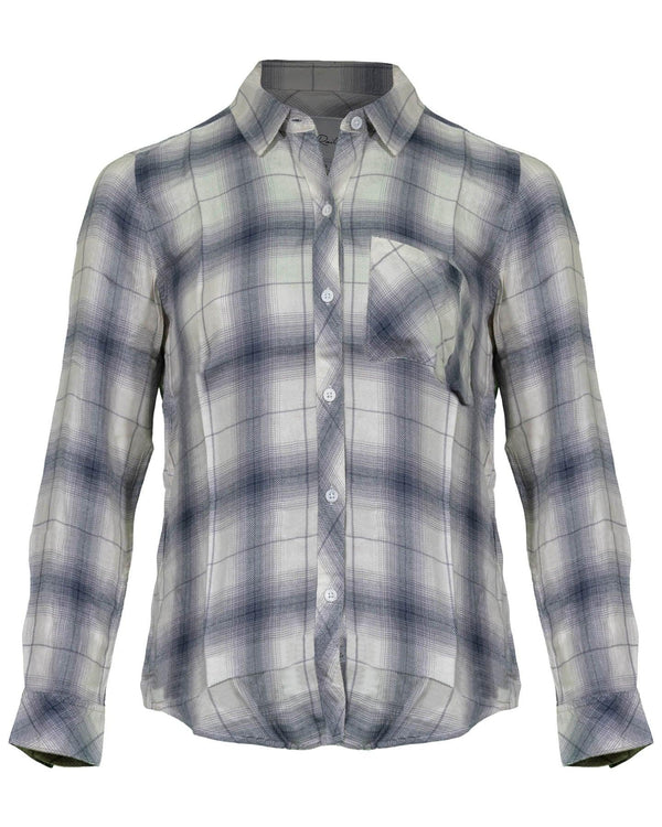 Rails - Hunter Sterling White Plaid Shirt