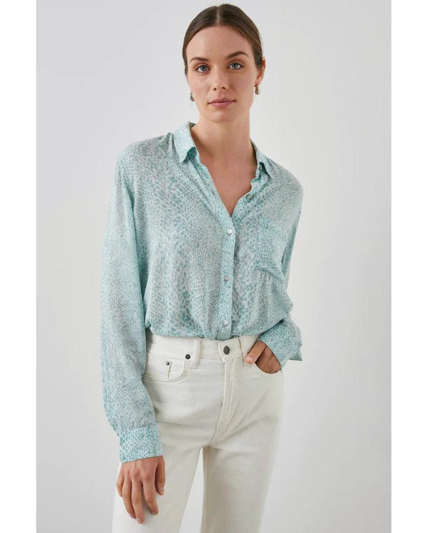 Rails - Josephine Mint Boa Shirt