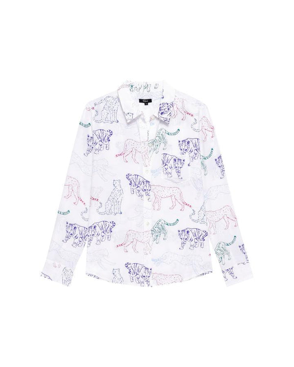 Rails - Kate Jewel Wildcats Silk Shirt