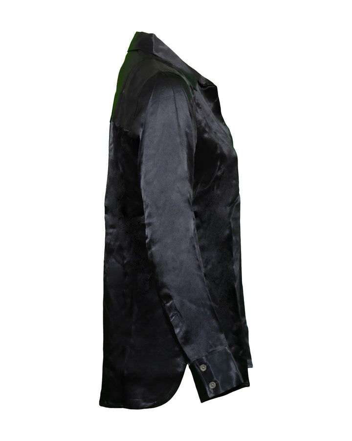 Rails - Nissa Black Satin Shirt