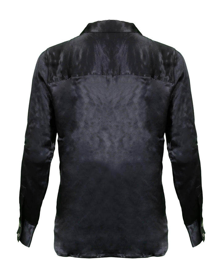 Rails - Nissa Black Satin Shirt