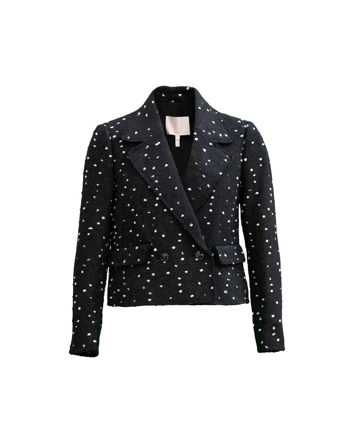 Rebecca Taylor - Boucle Dot Tweed Blazer