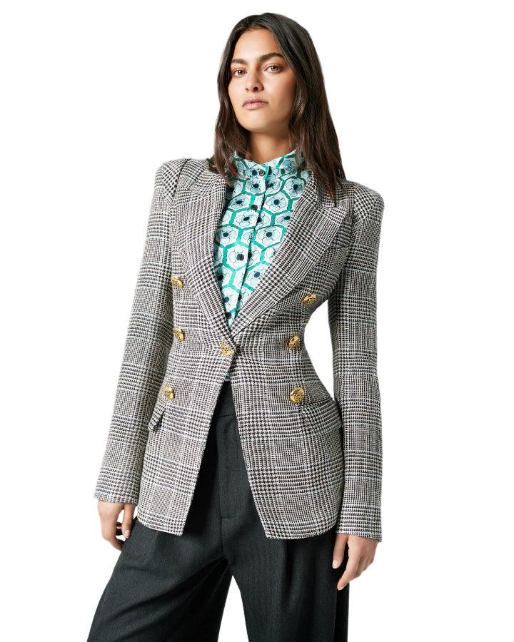 SMYTHE Not a DB Pagoda Glen Check Blazer – BLU'S