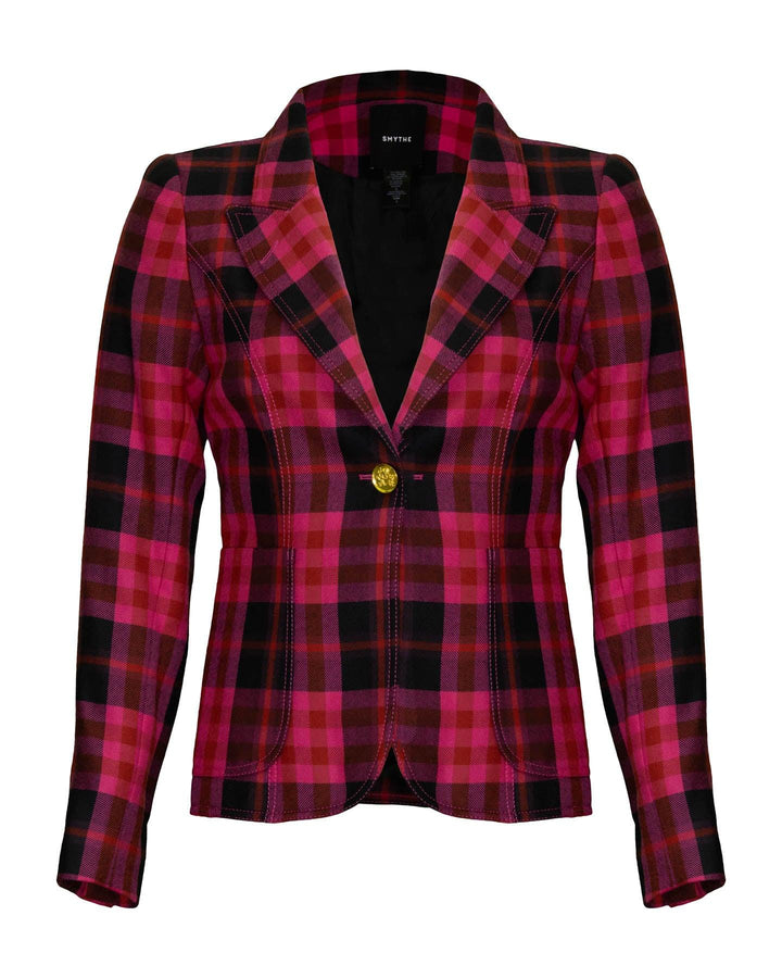 Smythe - Patch Pocket Duchess Deep Pink Tartan