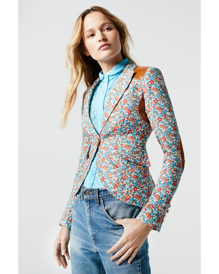 Smythe - Riffle Patch Floral Blazer