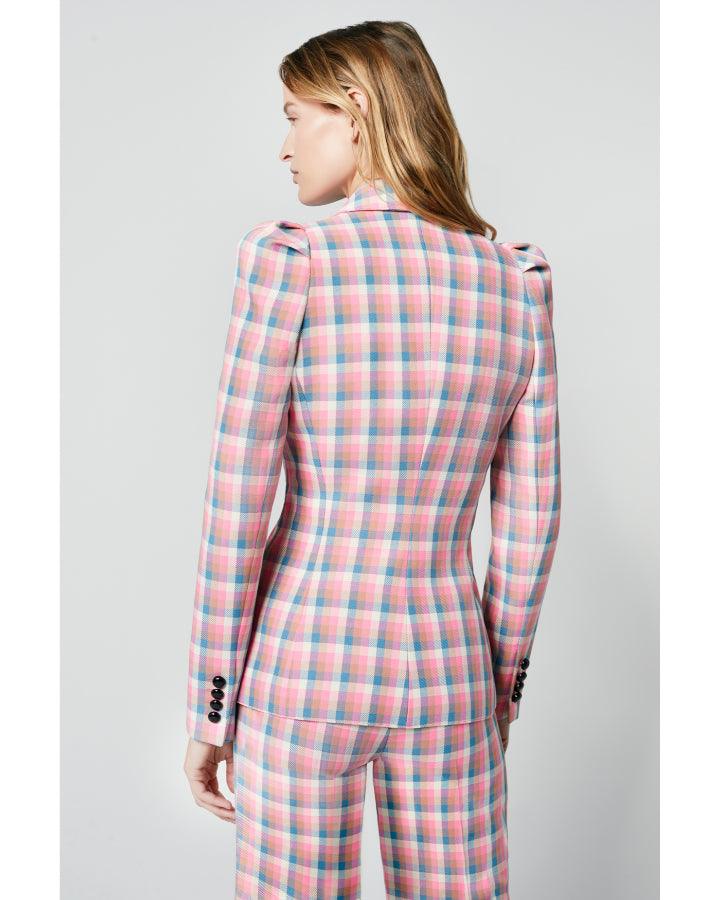 Smythe - Smythe Box Pleat Check Blazer