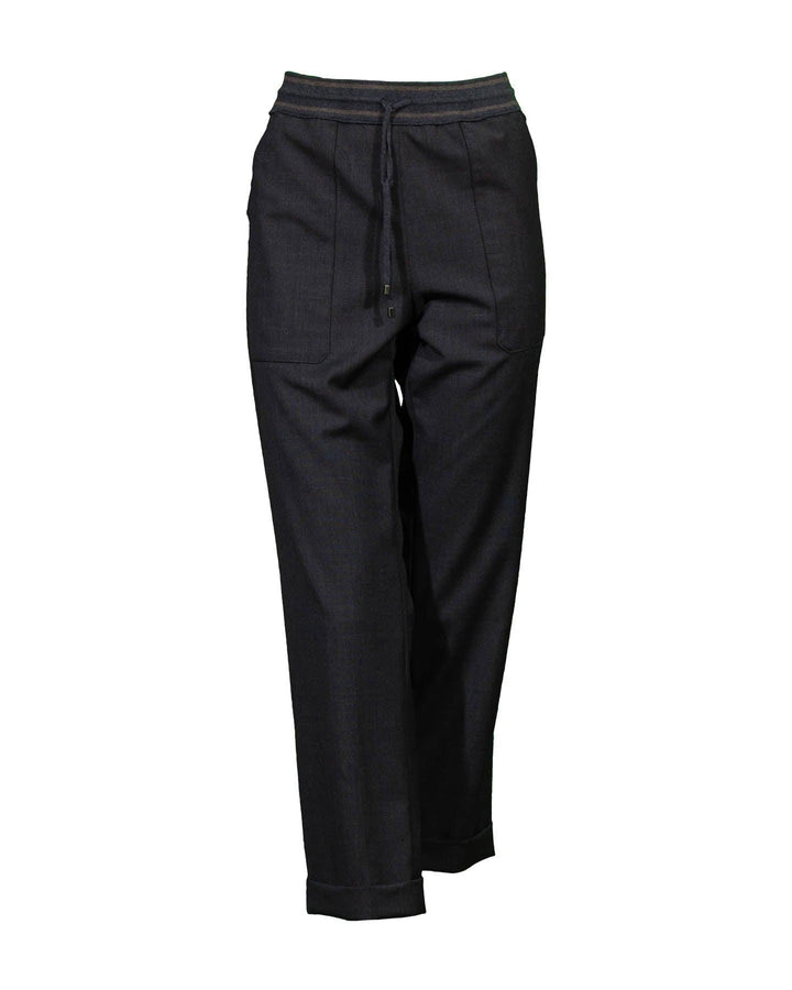 Tonet - Wool Pull On Cargo Pants