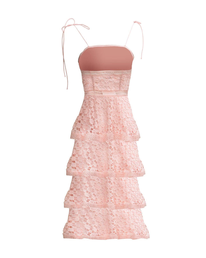 True Decadence - Ruffled Organza Dress