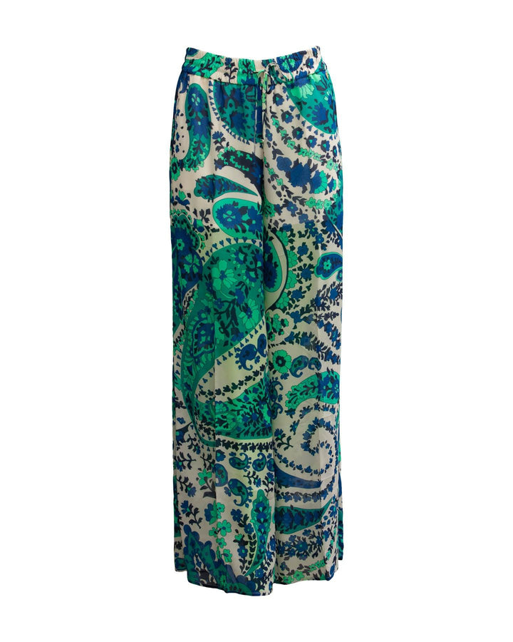 Twinset - Paisley Wide Leg Pant