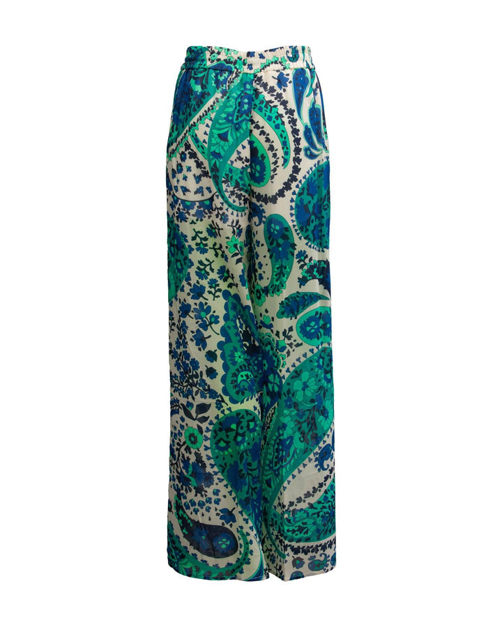 Twinset - Paisley Wide Leg Pant