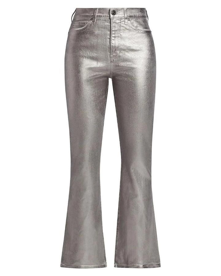 Veronica Beard - Carson Metallic Ankle Pant