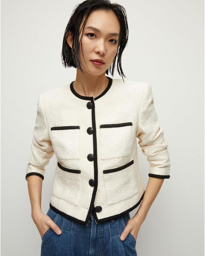 Veronica Beard - Darla Tailored Jacquard Jacket