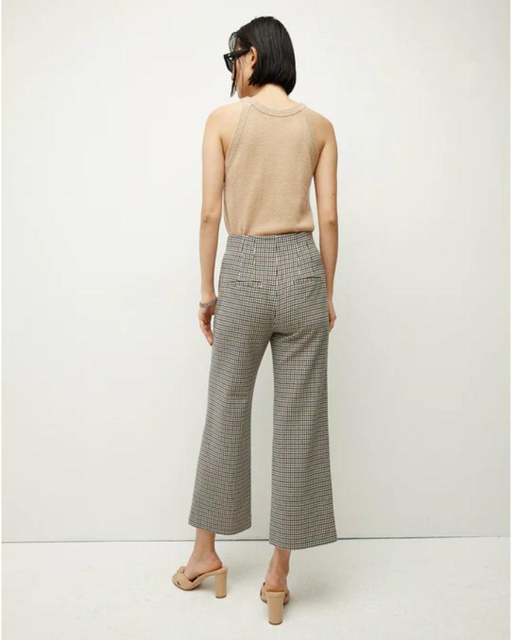 Veronica Beard - Dova Houndstooth Crop Pant