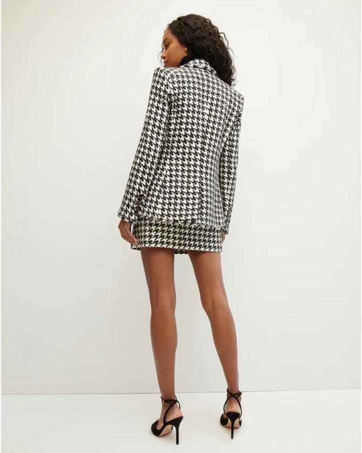 Veronica Beard - Miller Houndstooth Dickey Jacket